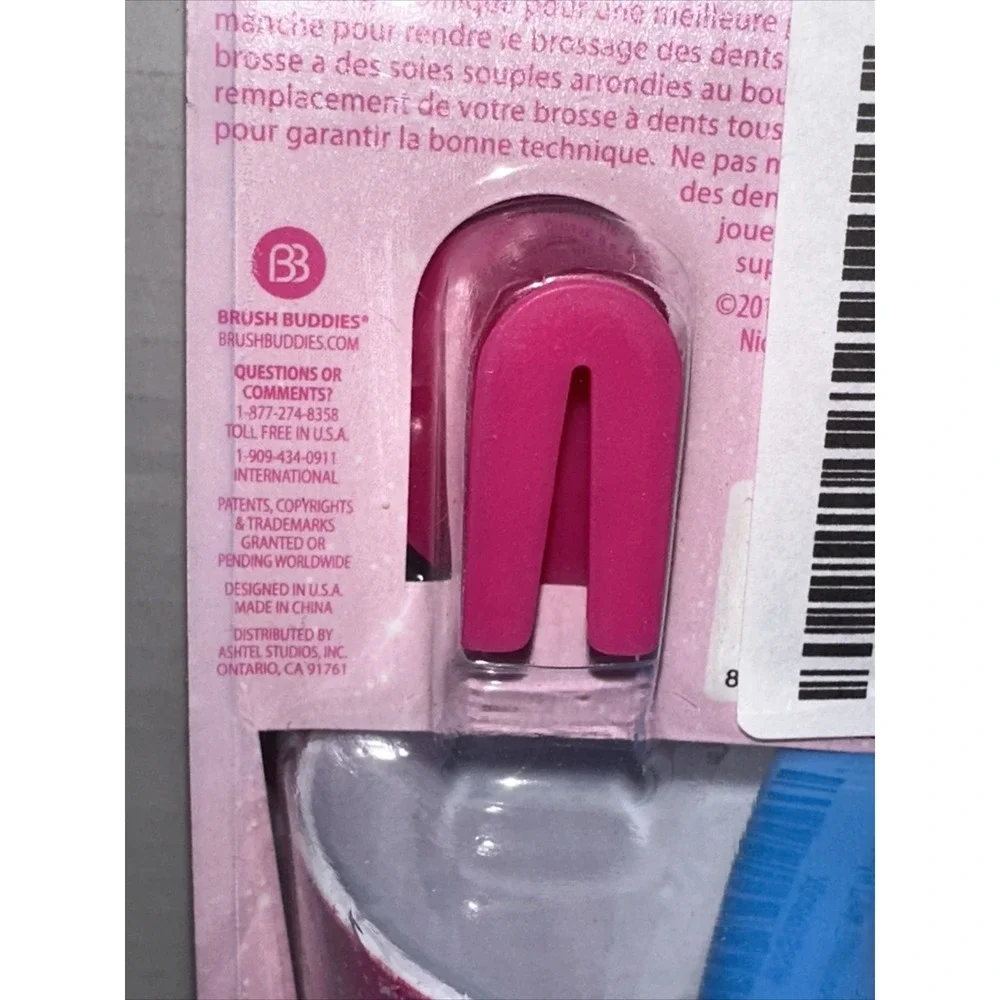 Brush Buddies JoJo Siwa Toothbrush Set with Rinsing Cup and Brush Cap New